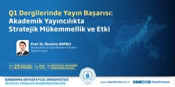 Q1 Dergilerinde Yayın Başarısı: Akademik Yayıncılıkta Stratejik Mükemmellik ve Etki